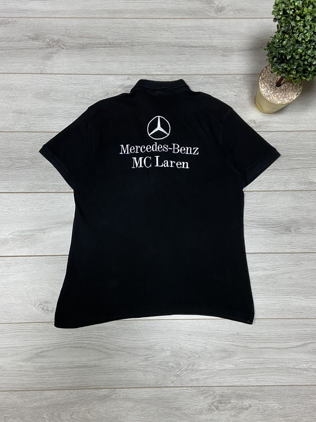 Mercedes-Benz × Puma Mclaren Mercedes vintage polo big logo Size US XL / EU 56 / 4 - 2 Thumbnail