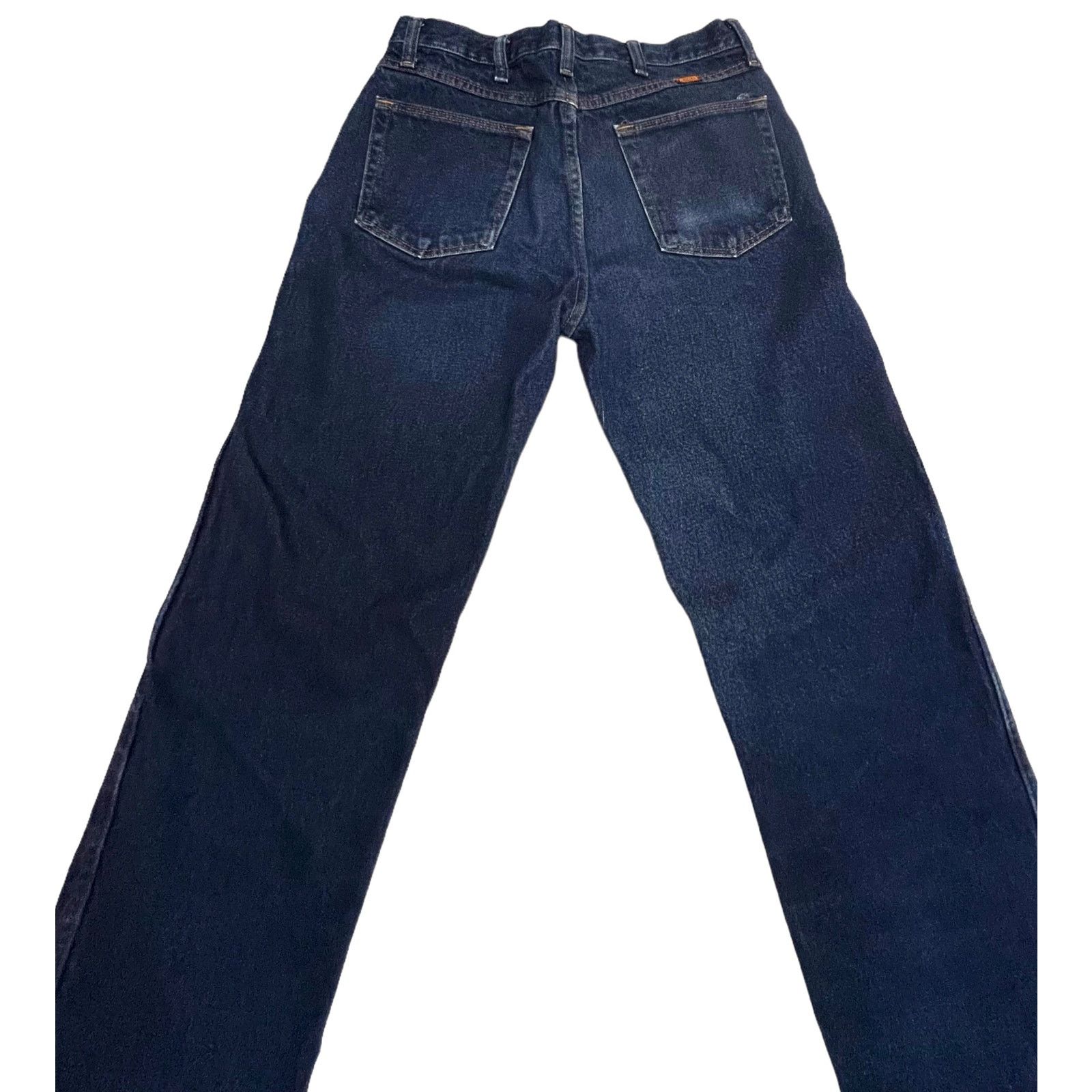 Rustler Rustler Mens Blue Denim Jeans 31x32 Relaxed Fit Straight Leg Size US 31 - 9 Thumbnail