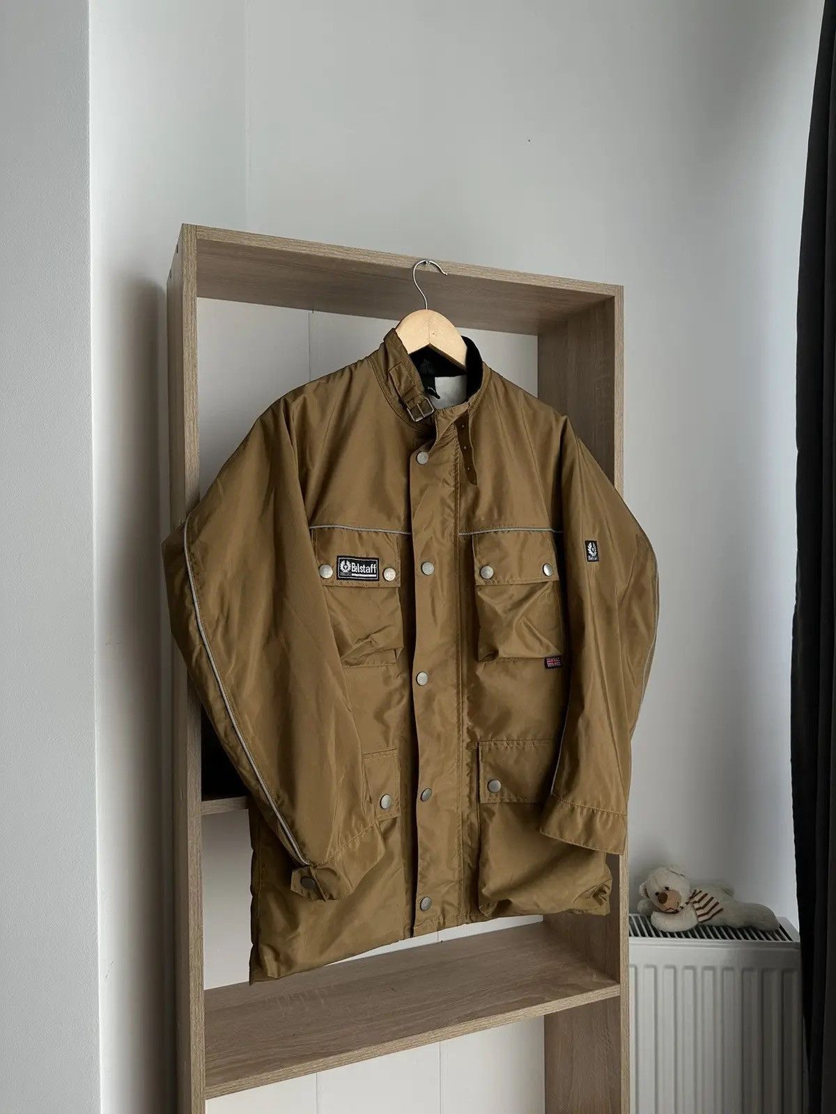 Belstaff × Vintage Vintage Belstaff Nylon Brown Motorcycle Nylon Jacket Size US M / EU 48-50 / 2 - 20 Thumbnail