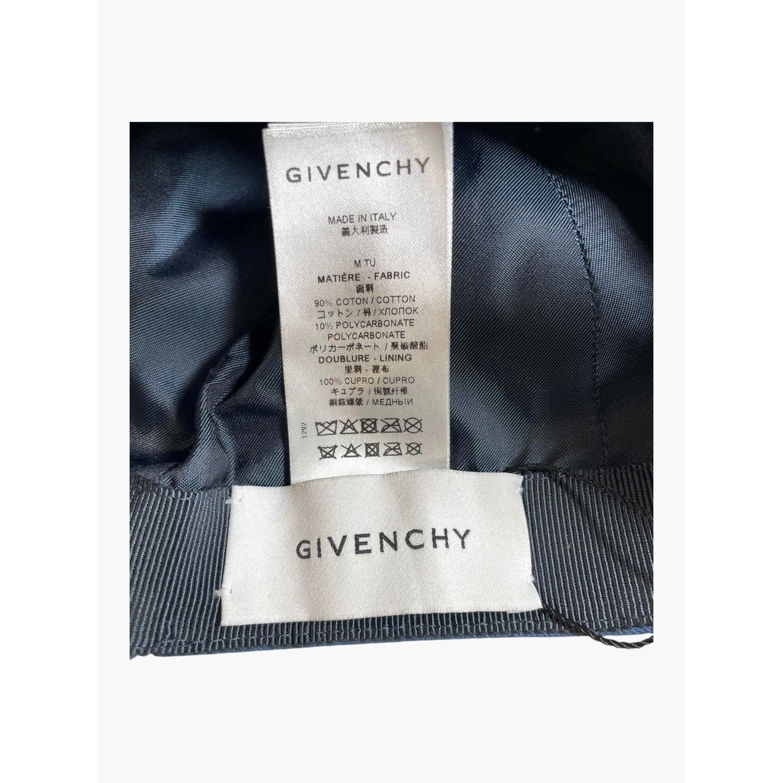 Givenchy Givenchy Classic Logo Powder Blue Cap Size ONE SIZE - 4 Thumbnail