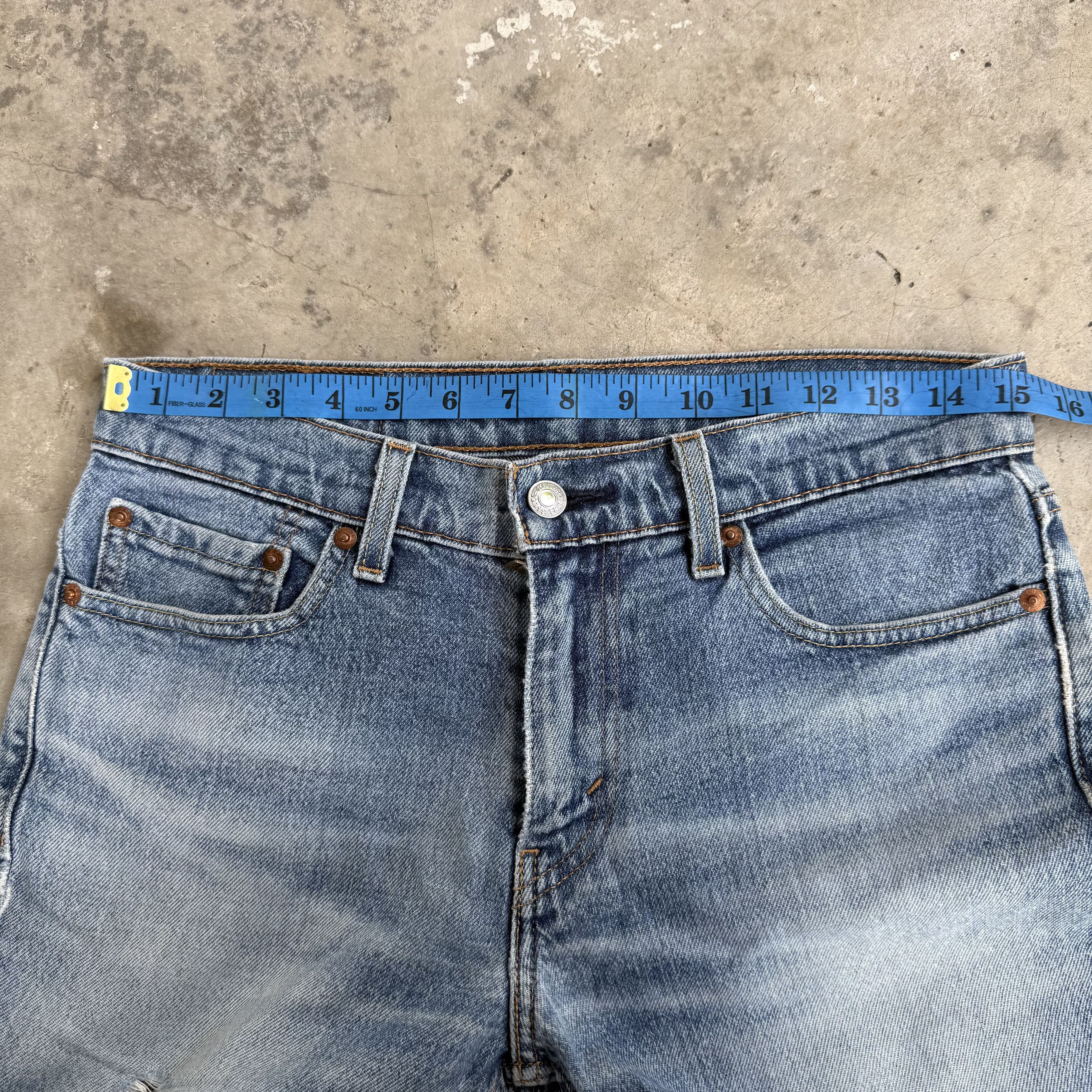 Levi's W30 Levi's 511 Faded Distressed Denim Jean Pants Size US 30 / EU 46 - 6 Thumbnail