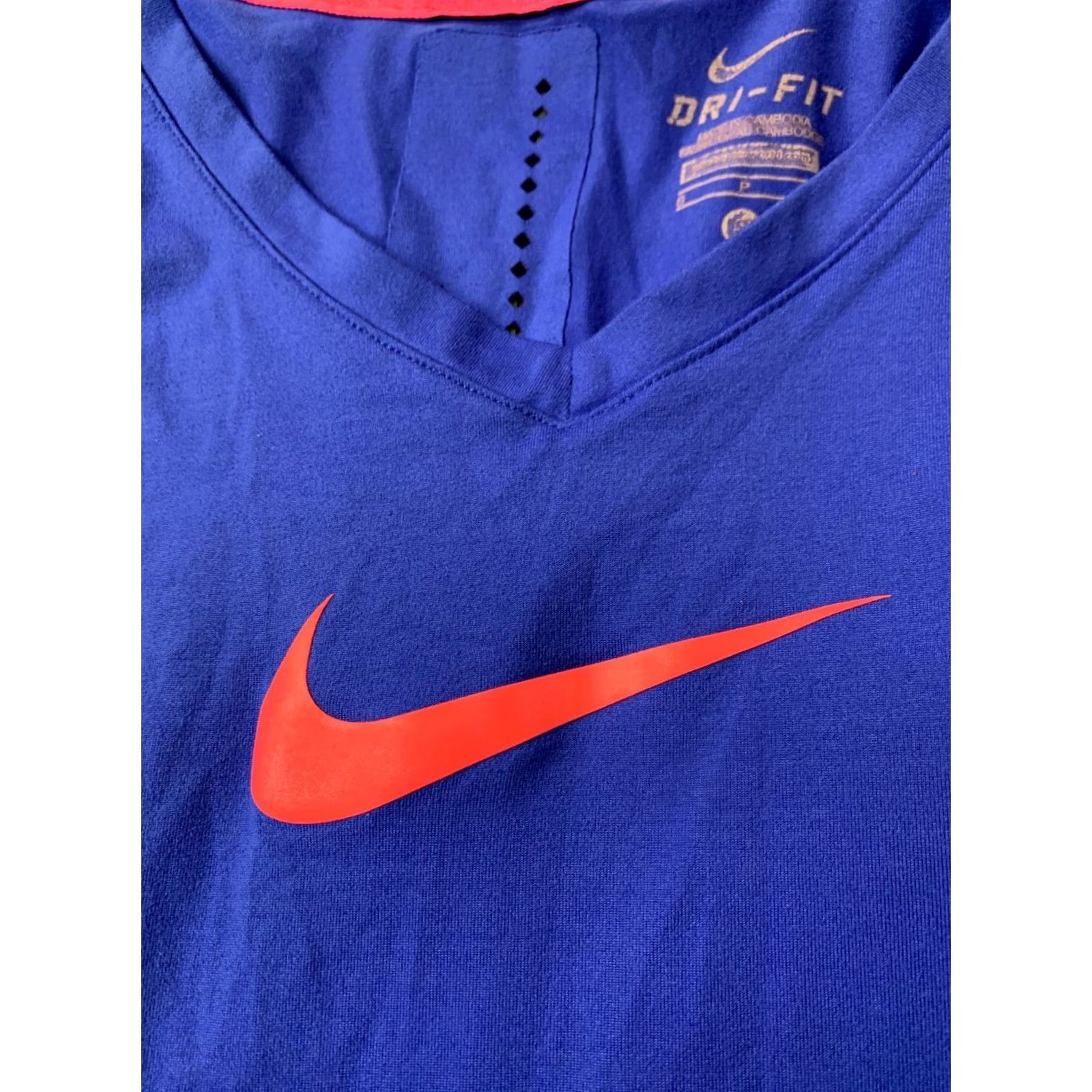 Nike NIKE Dri-FIT 2011 ORIGINAL WOMEN VEST Sleeveless Shirt Jersey S Blue Training Run Shirts Womens Size S / US 4 / IT 40 - 3 Thumbnail