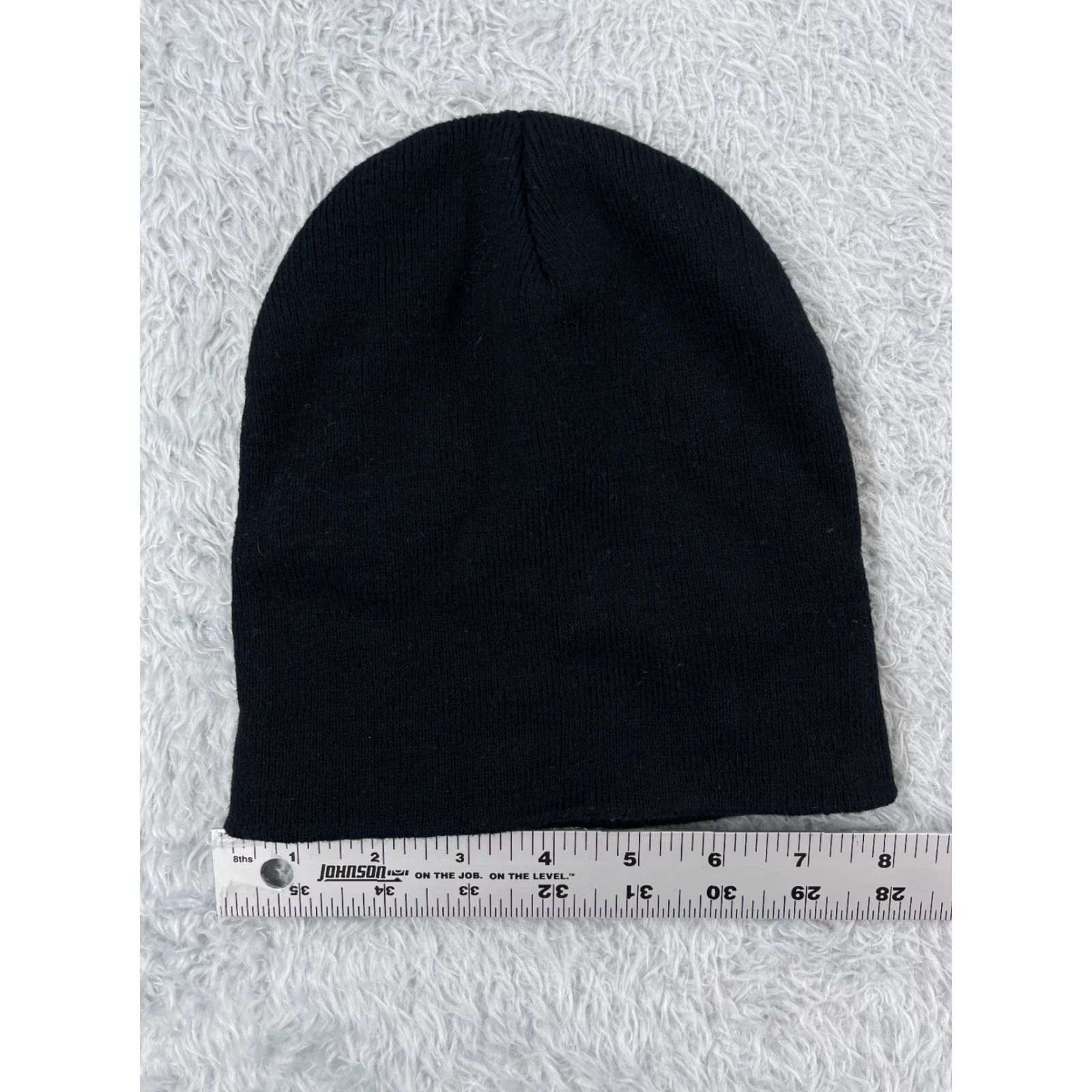 Vintage Otto Beanie Recovery Warrior Toque Adult One Size Black Knit Cotton Acrylic Blend Size ONE SIZE - 3 Thumbnail