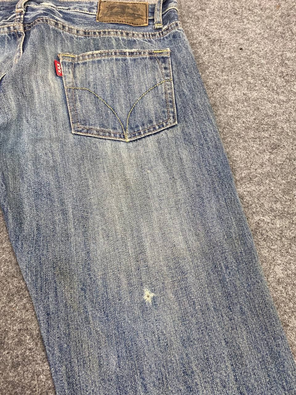 Hysteric Glamour thee hysterics xxx bootcut flare distressed denim Size US 35 - 7 Thumbnail