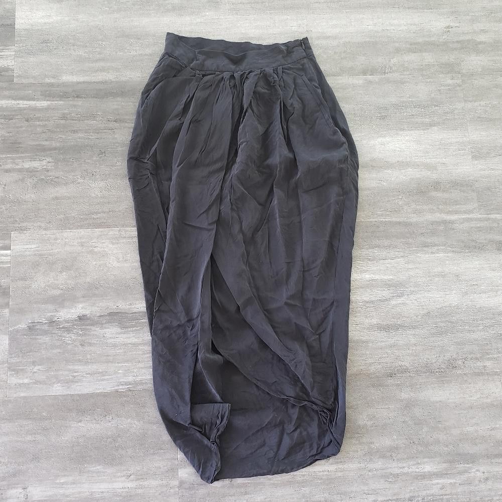 Unconditional Black Unconditional London Silk Maxi Size 28" / US 6 / IT 42 - 1 Thumbnail