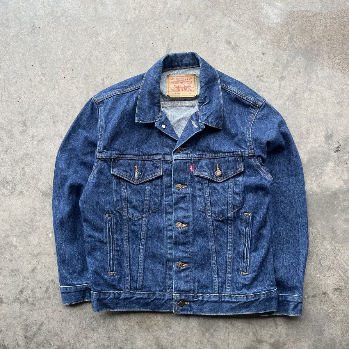 Levi's × Stussy Stussy Levi's crispy rinse denim jacket