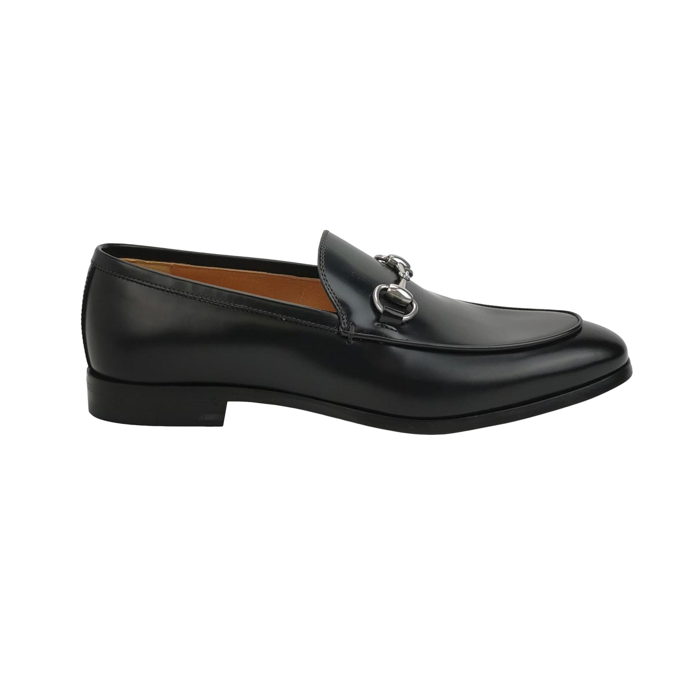Gucci Gucci Leather Horsebit Loafers EU 39 Size US 6 / EU 39 - 1 Thumbnail