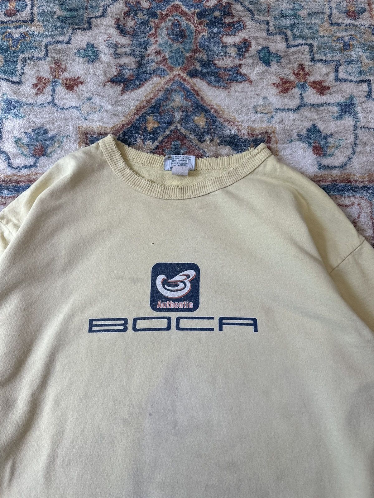 Vintage Vintage Boca Spellout DISTRESSED Crewneck Size XL Size US XL / EU 56 / 4 - 4 Thumbnail
