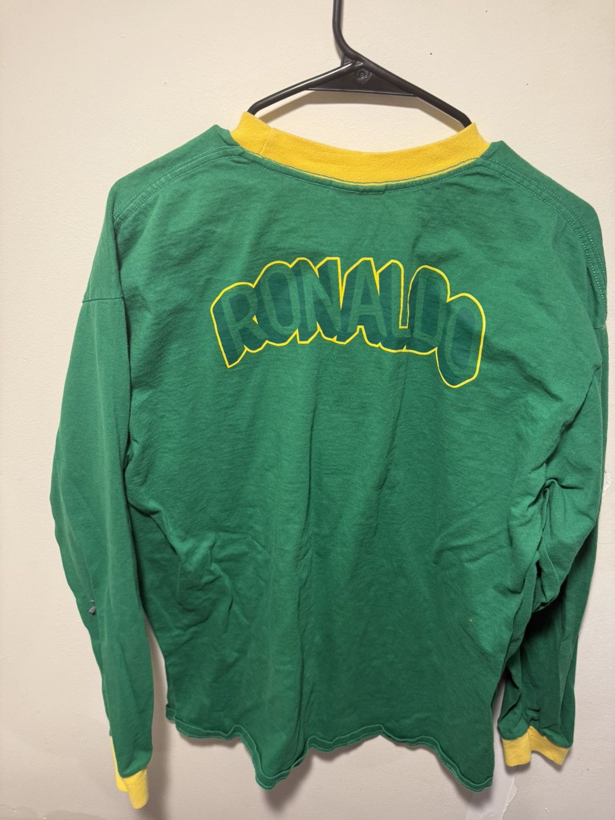 Nike × Vintage Ronaldo Nike tee “Brazil 9” Size US L / EU 52-54 / 3 - 1 Thumbnail