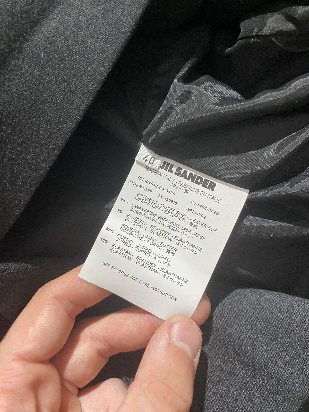 Jil Sander Jil Sander Luxury rare blazer Size S / US 4 / IT 40 - 7 Thumbnail