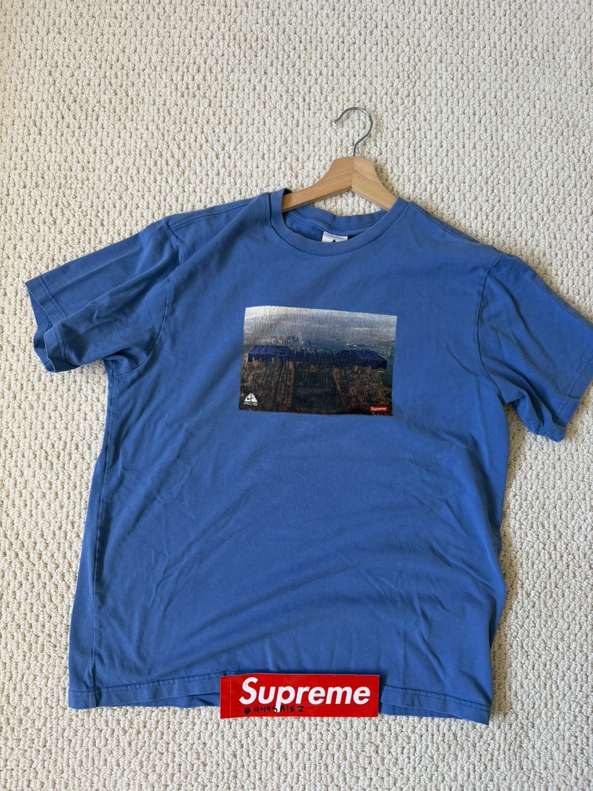 Nike ACG × Supreme Supreme Nike ACG Grid Tee Size US L / EU 52-54 / 3 - 1 Thumbnail