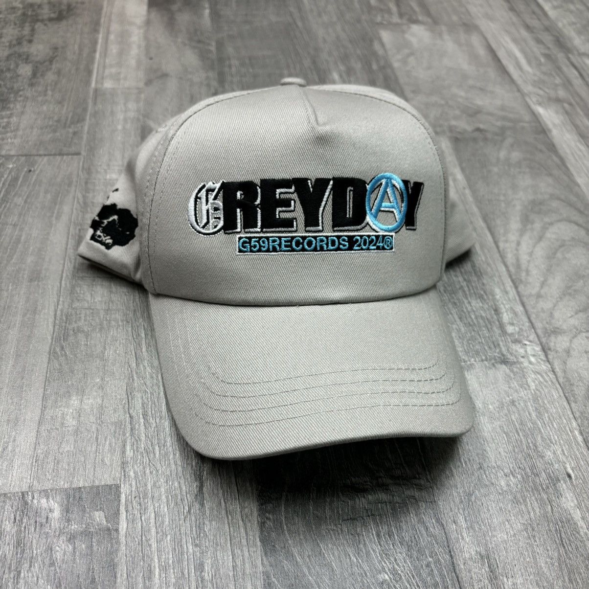 Fuck The Population × G59 Records Grey Day 2024 $uicideboy$ Cream SnapBack Hat Size ONE SIZE - 1 Thumbnail