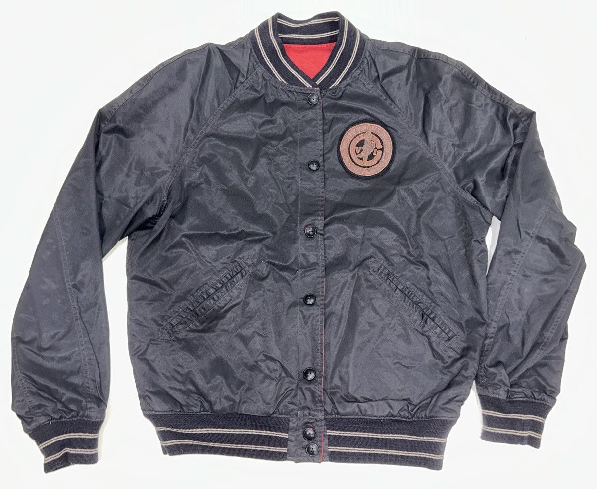 Polo Ralph Lauren Rare Reversible Polo Ralph Lauren Varsity Jacket Red & Black Size US M / EU 48-50 / 2 - 3 Thumbnail