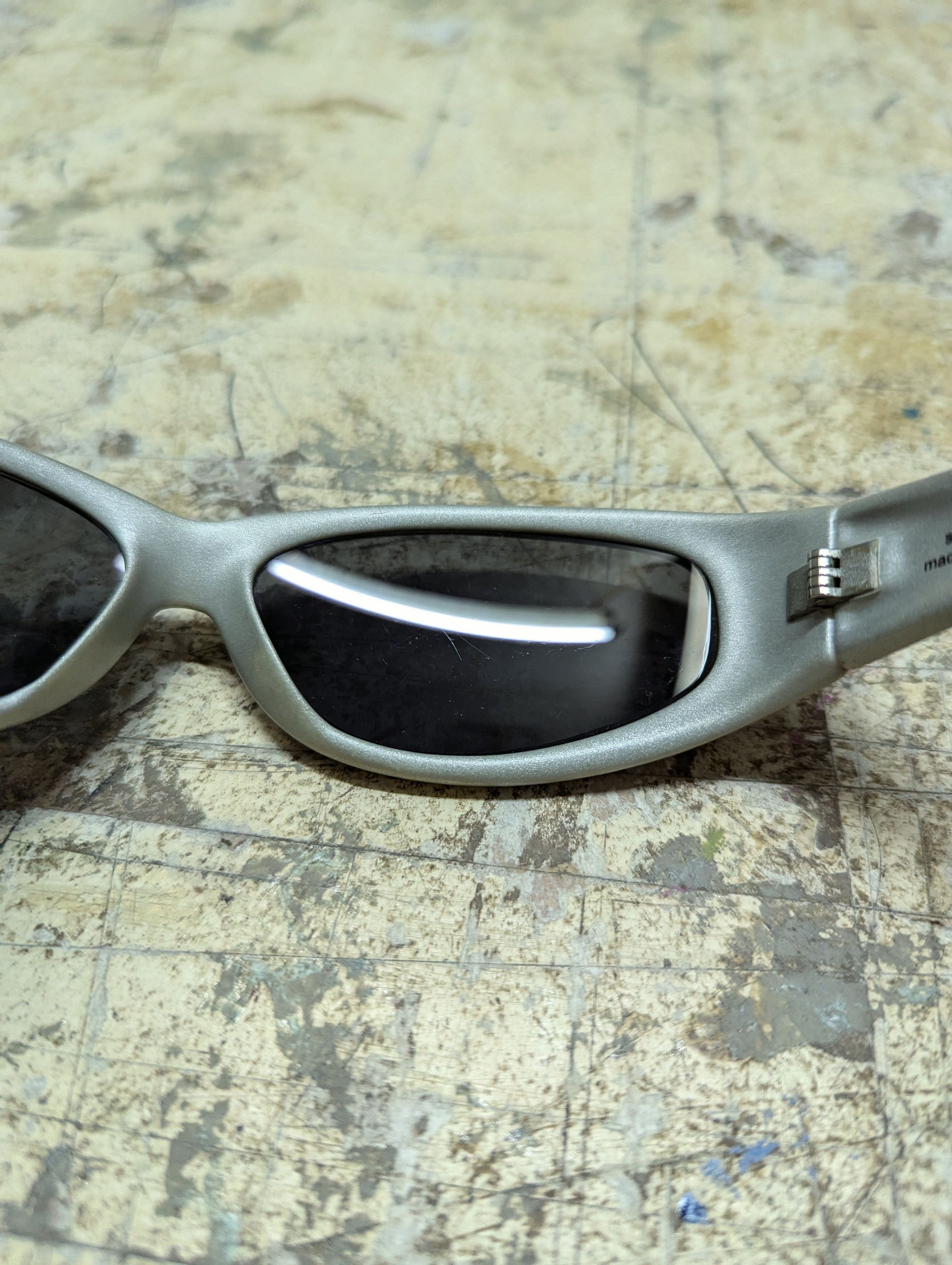 Vintage 00s Siemens Wind Silver Sunglasses Size ONE SIZE - 9 Thumbnail