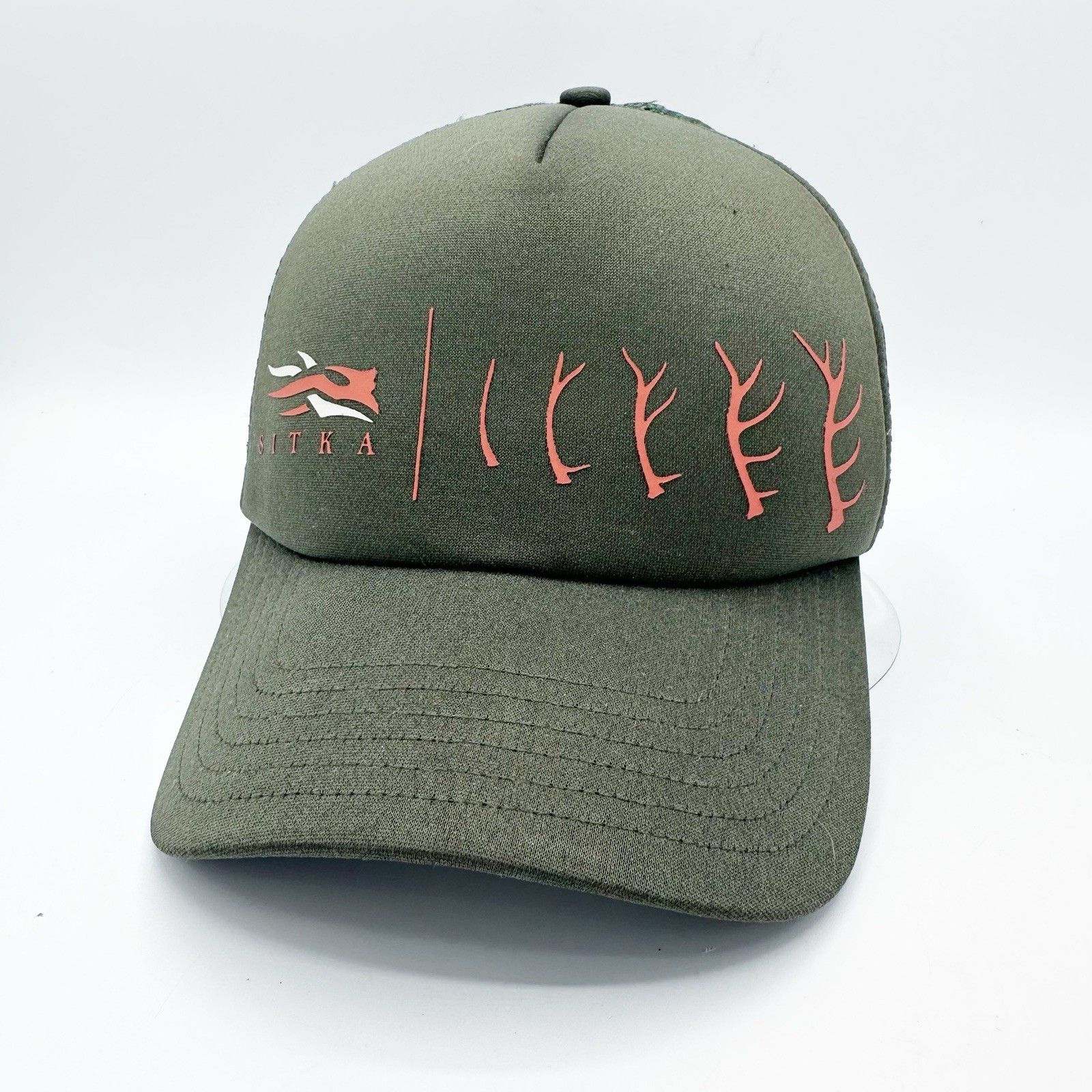 SITKA Sitka Gear Antler Evolution Foam Trucker Hat Green Snapback Size ONE SIZE - 1 Thumbnail
