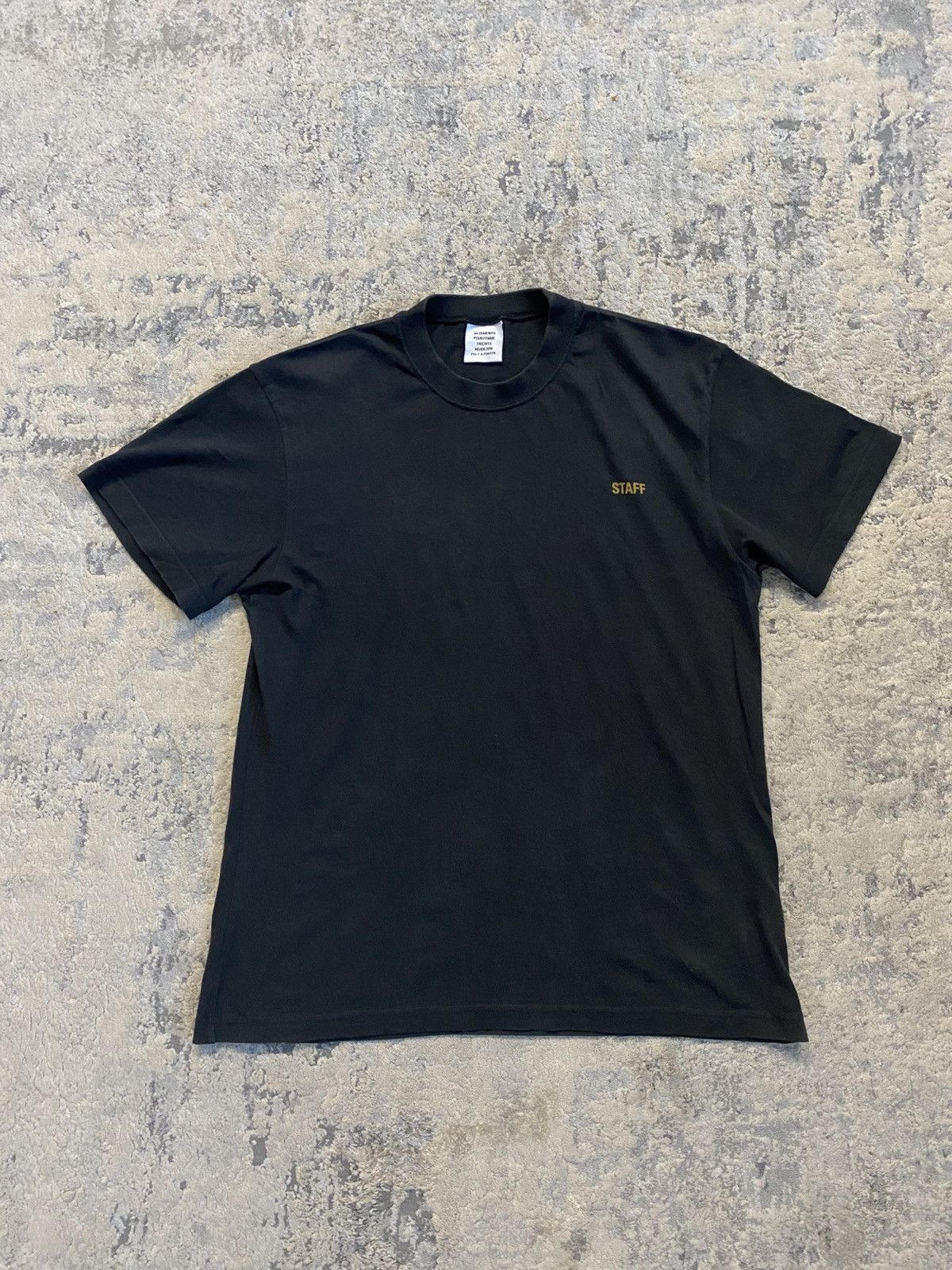 Vetements Vetements Staff Logo Tee (M)(2) Size US M / EU 48-50 / 2 - 3 Thumbnail