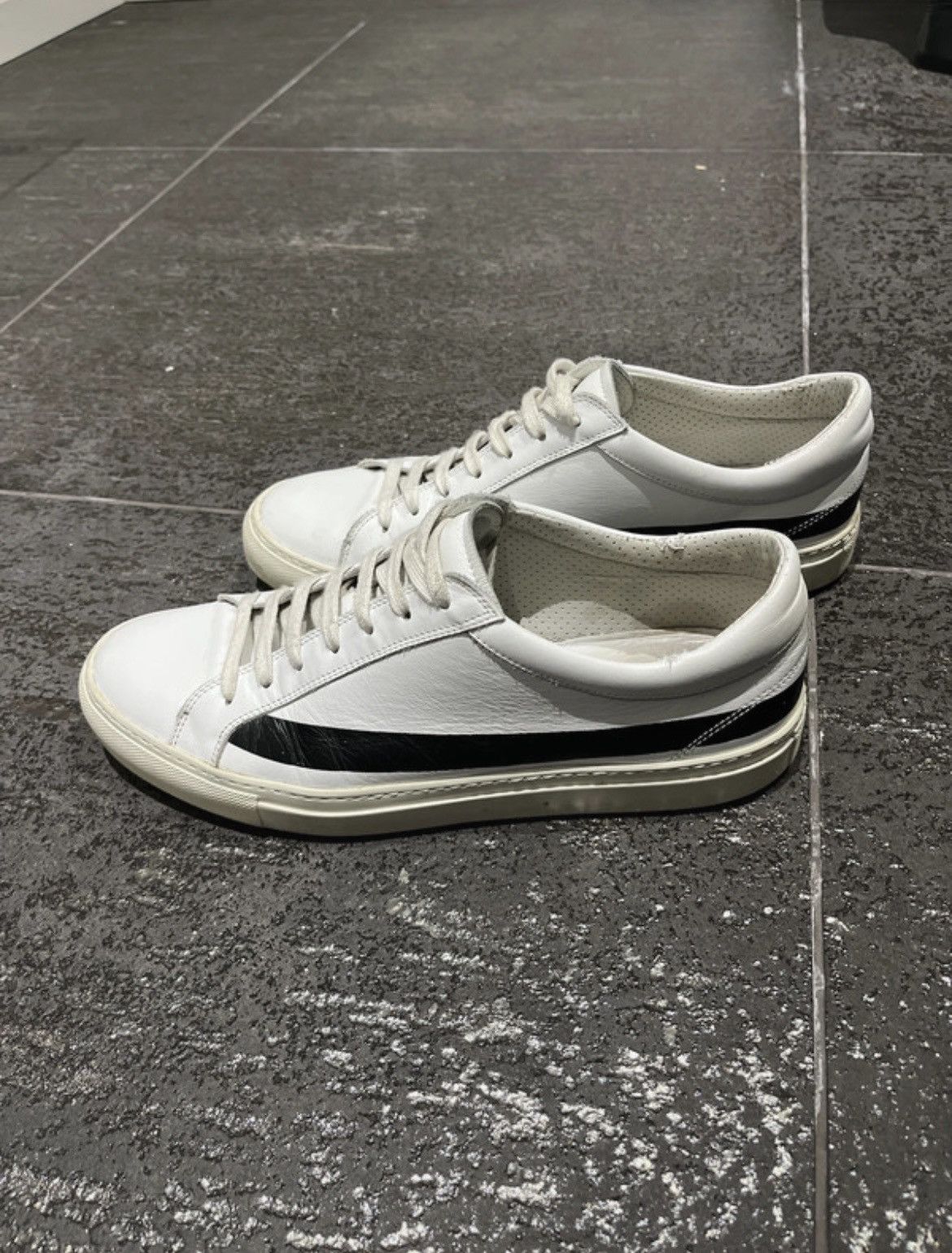 Comme des Garcons Comme des Garcons x Eric Schedin stripe sneakers Size US 11 / EU 44 - 2 Thumbnail
