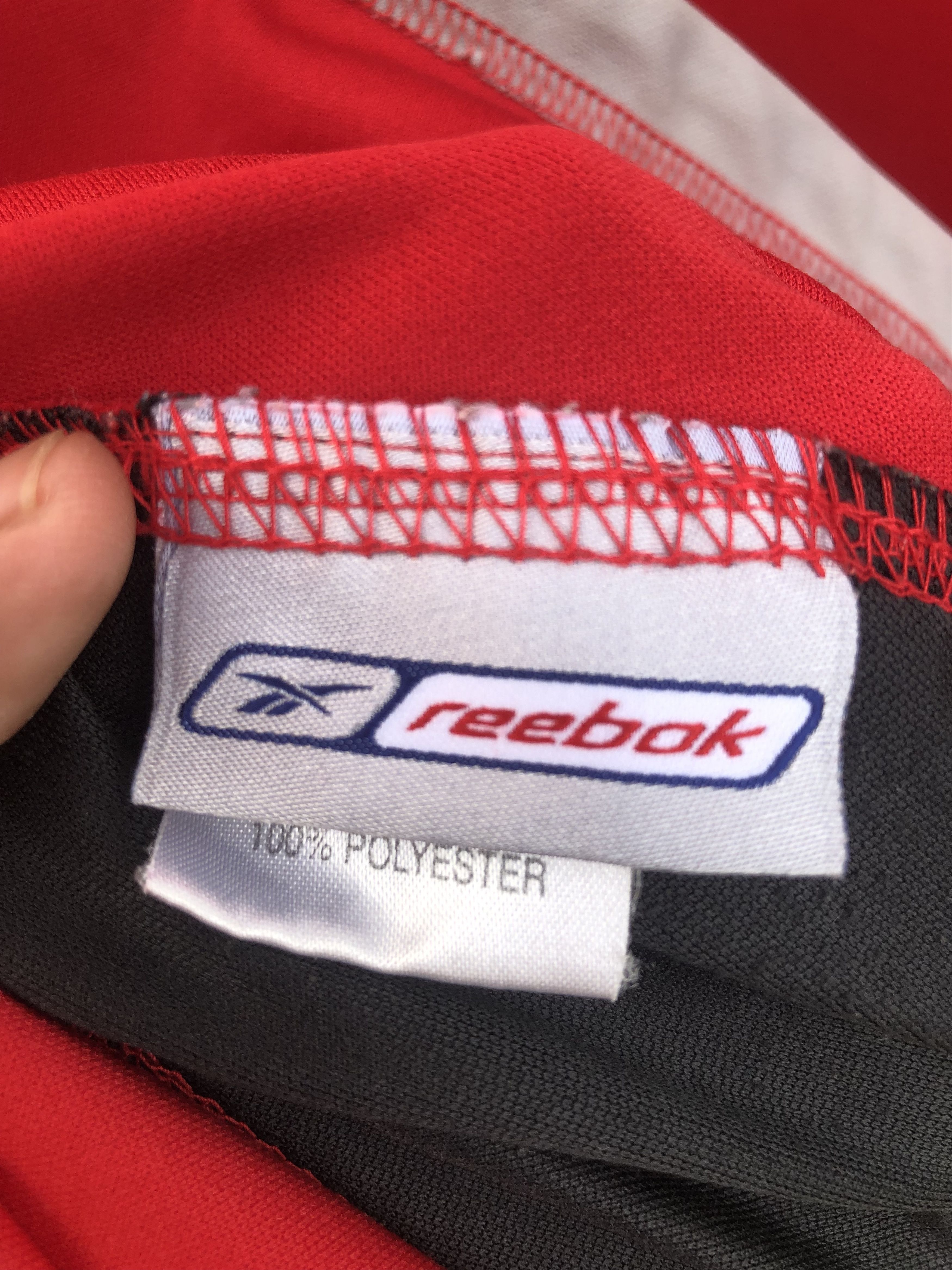 Reebok 2000s Vintage Reebok Liverpool Training Shirt Jersey Size US L / EU 52-54 / 3 - 4 Thumbnail