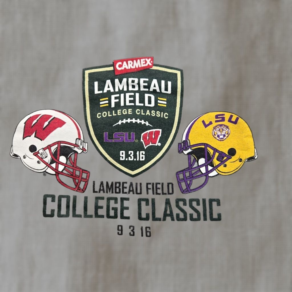 Champion VINTAGE Champion LSU Football Sweater Shirt Pullover Gray Long Sleeve Adult L Large Mens Size US L / EU 52-54 / 3 - 1 Thumbnail