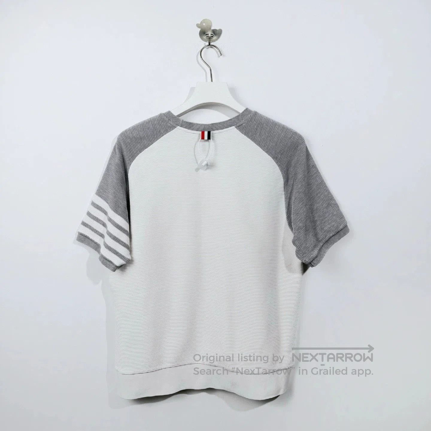 Thom Browne THOM BROWNE Waffle Stripe Short Sleeve. Size US M / EU 48-50 / 2 - 2 Thumbnail
