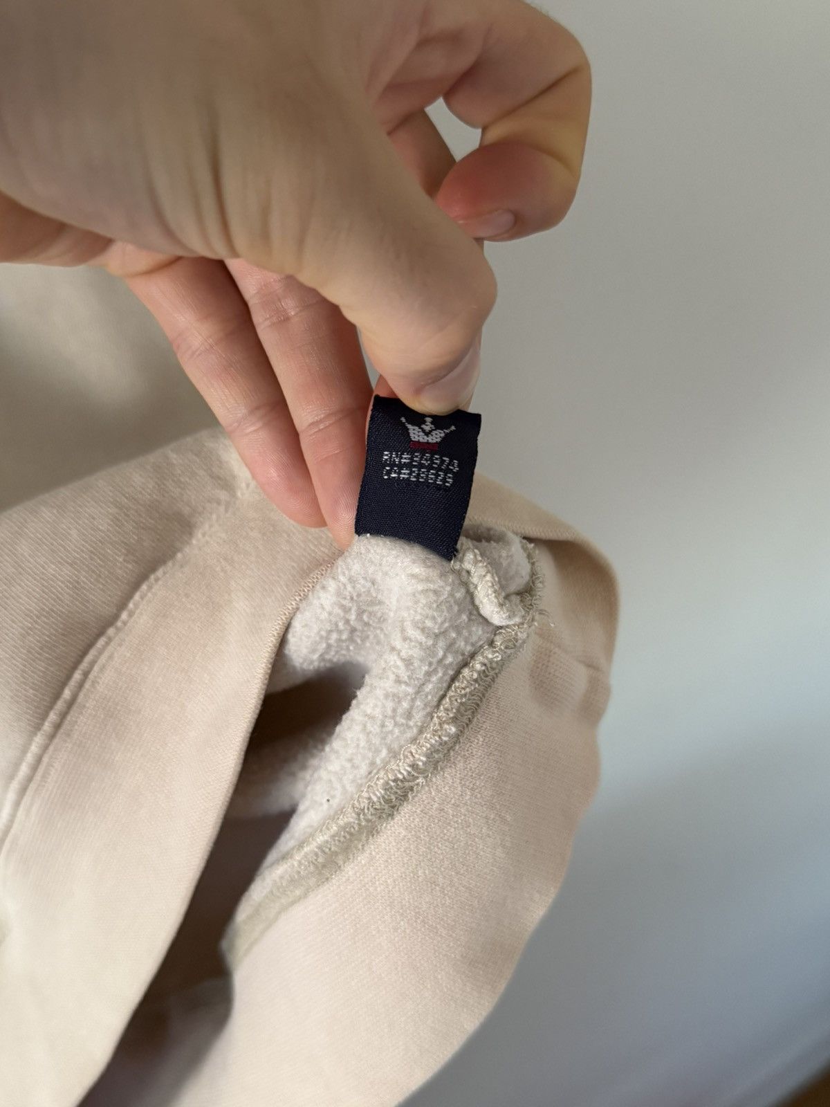Stussy Stüssy sweatshirt beige tan blue pink michelin size L Size US L / EU 52-54 / 3 - 5 Thumbnail