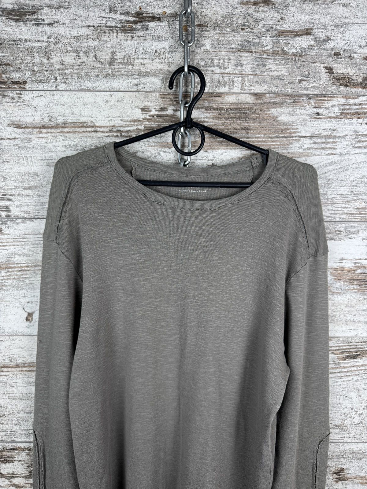 Allsaints × Vintage Mens Vintage AllSaints Longsleeve T-shirt avant garde Size US M / EU 48-50 / 2 - 1 Thumbnail