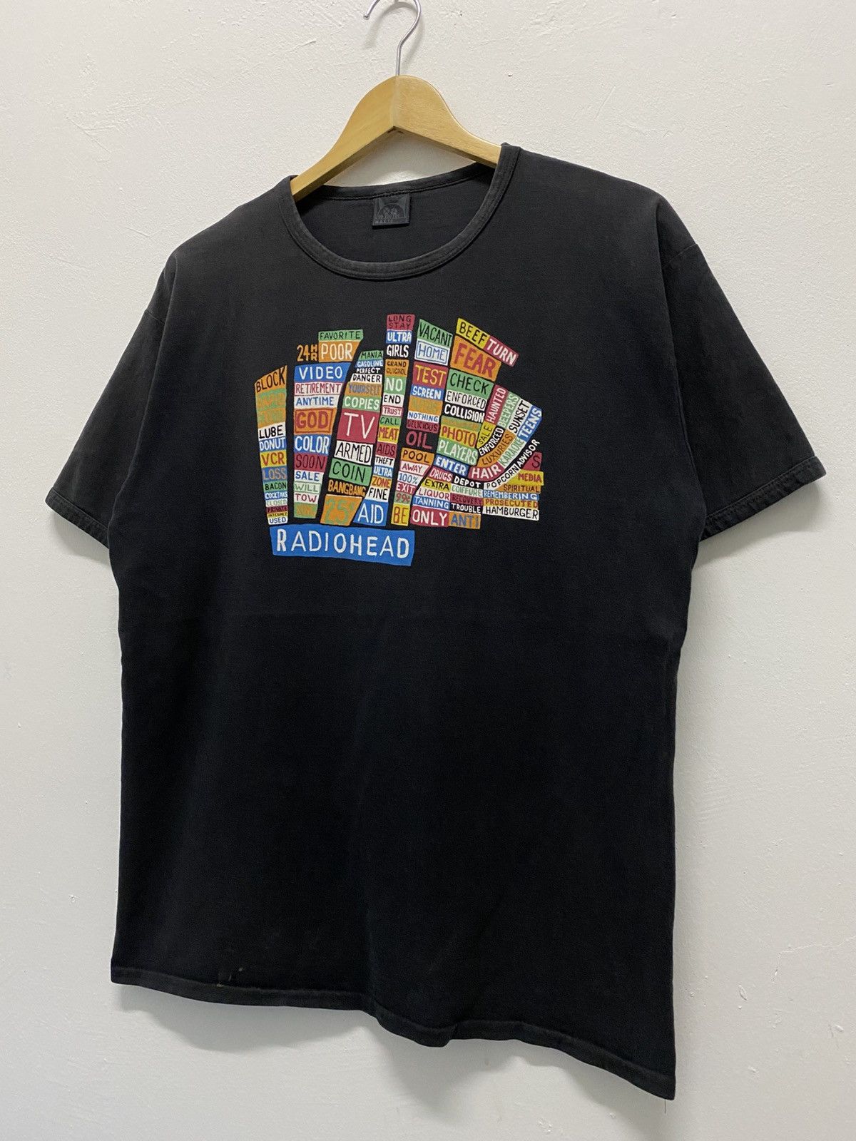Band Tees Vintage Radiohead Hail to the Thief album Thom Yorke Size US L / EU 52-54 / 3 - 1 Thumbnail