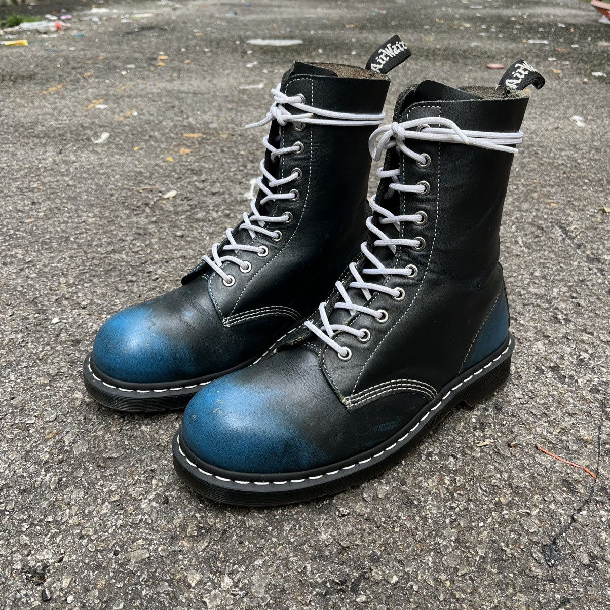 Dr. Martens RARE‼️Dr Martens 1919 G Dragon Steel Toe Punk Skin Head Boots Size US 10 / EU 43 - 2 Thumbnail