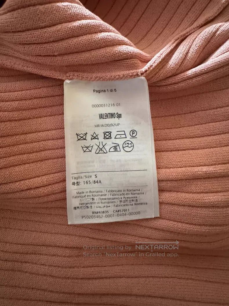 Valentino Valentino Color-blocked knitted dresses Size S / US 4 / IT 40 - 5 Thumbnail