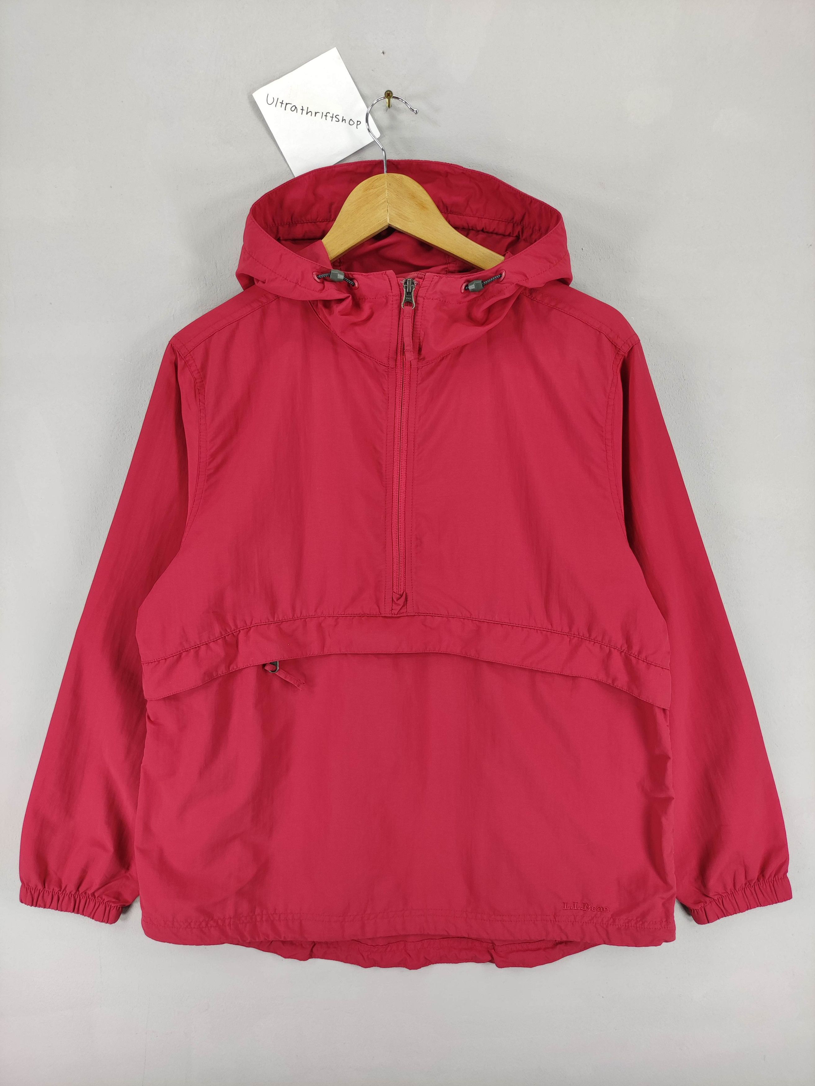 L.L. Bean Vintage L.L. Bean Anorak Half Zip Hoodie Winbreaker Jacket Size L / US 10 / IT 46 - 1 Thumbnail