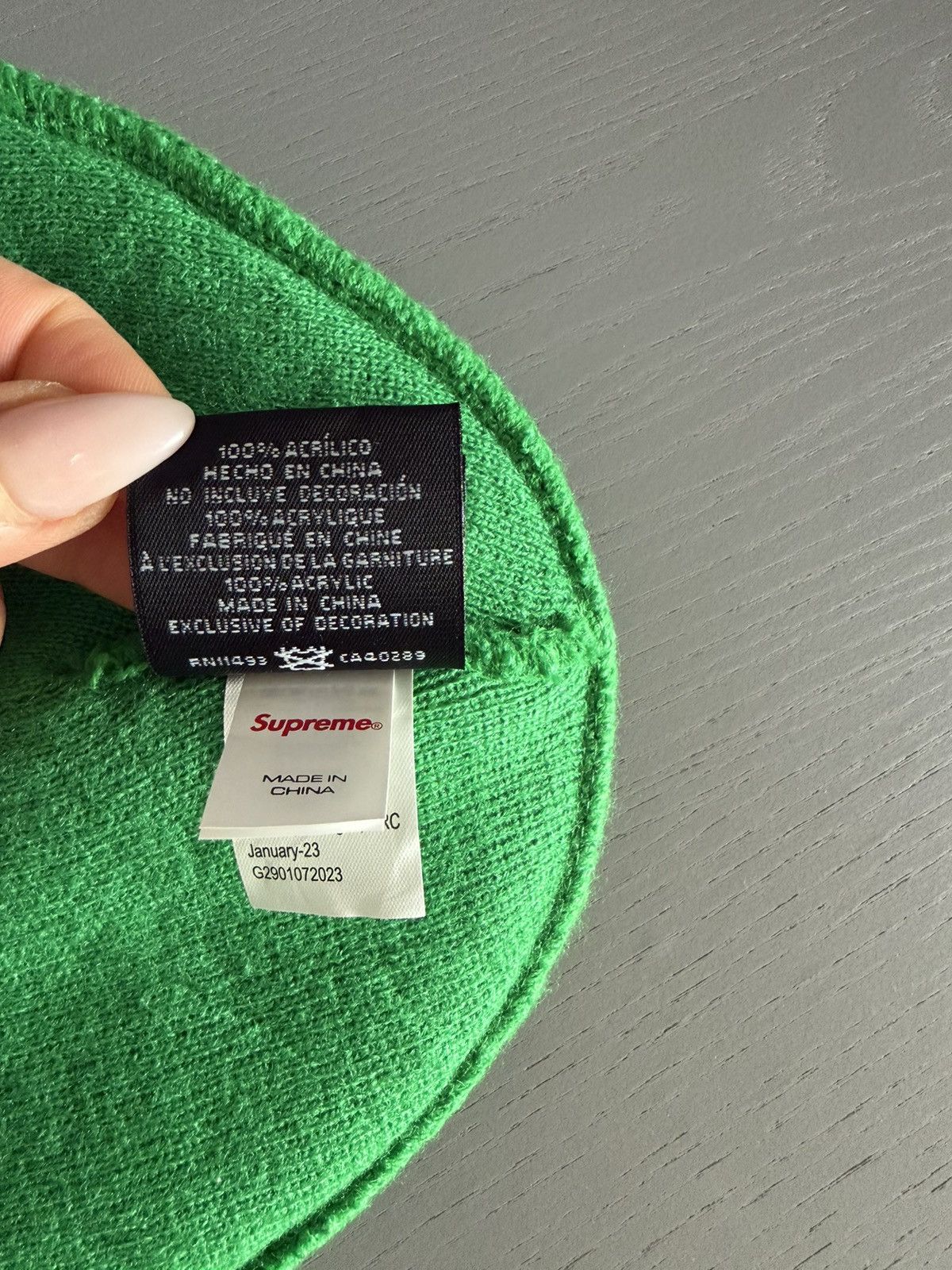 New Era × Supreme Supreme New Era S Logo Beanie (SS23) Size ONE SIZE - 5 Thumbnail
