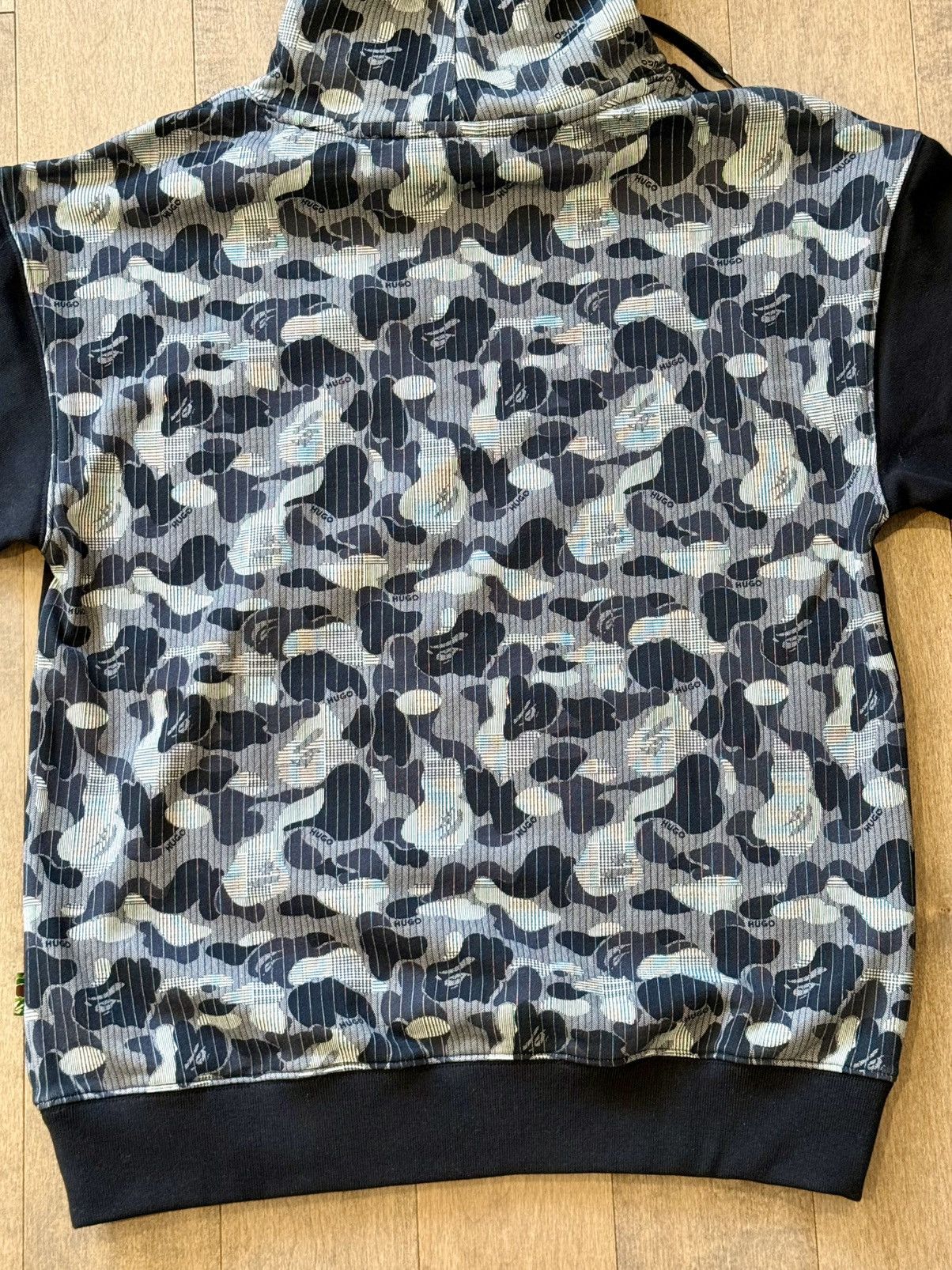 Bape × Hugo Boss New BAPE Mr. Bathing Ape X Hugo Boss Rare Collab Camo Hoodie Size US S / EU 44-46 / 1 - 13 Thumbnail