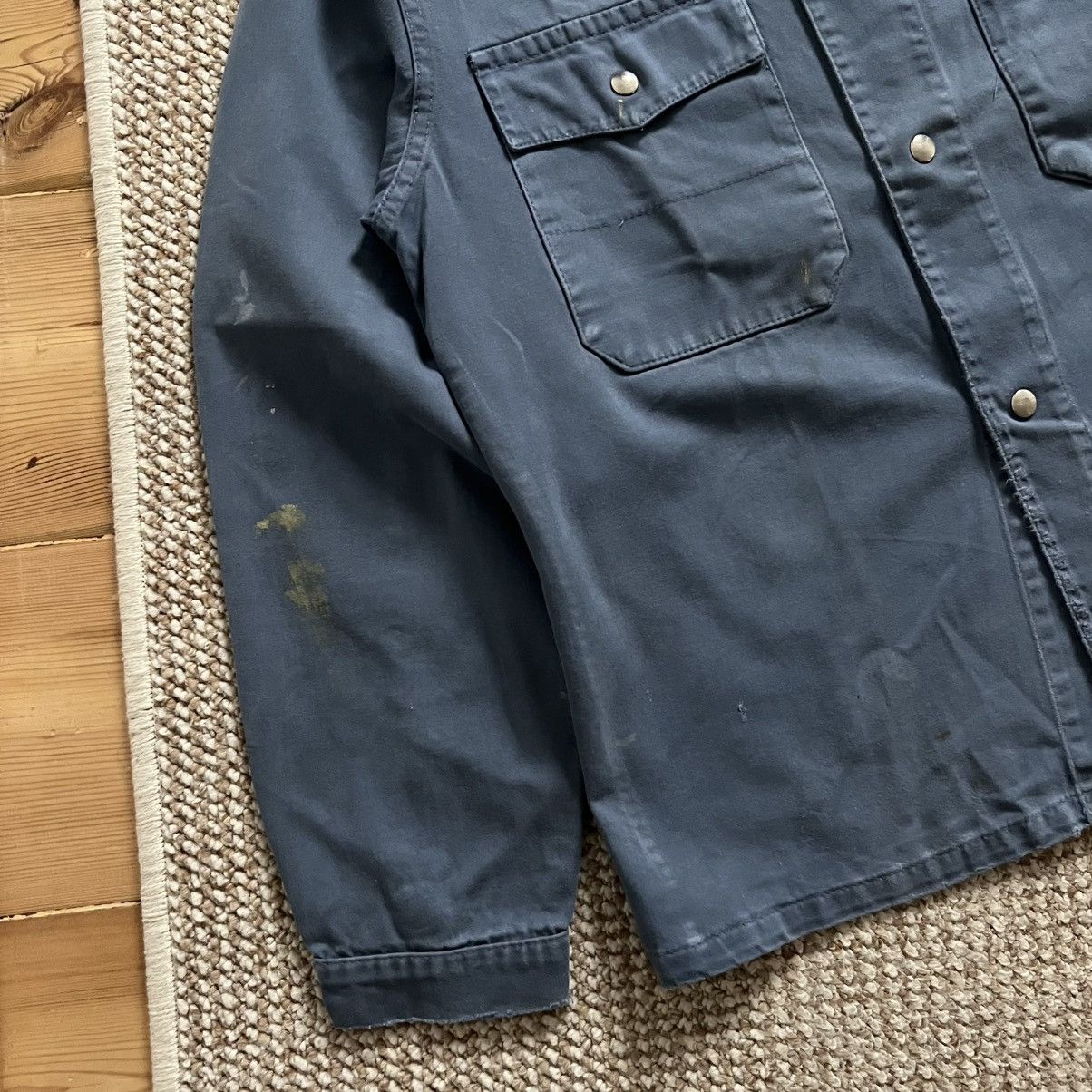 Le Laboureur Lutteurs vintage distressed works overshirt french jacket Size US M / EU 48-50 / 2 - 5 Thumbnail