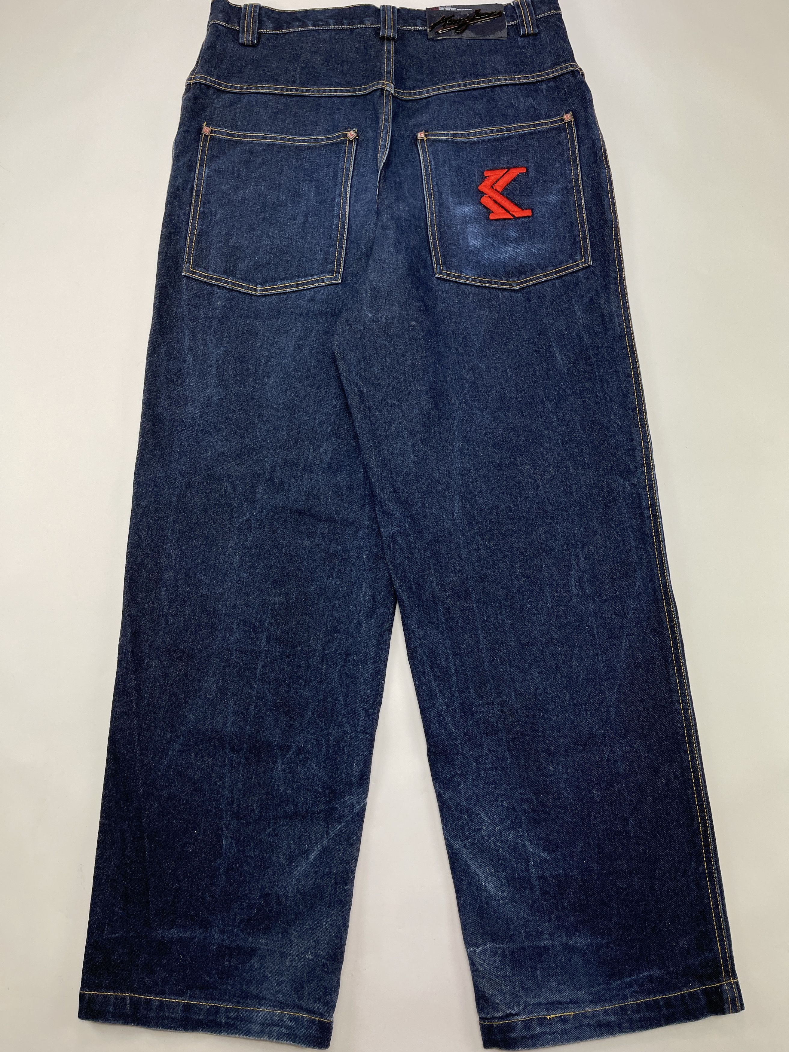 Karl Kani KARL KANI jeans, baggy, vintage Kani jeans, 90s hip hop W 30 Size US 30 / EU 46 - 1 Thumbnail