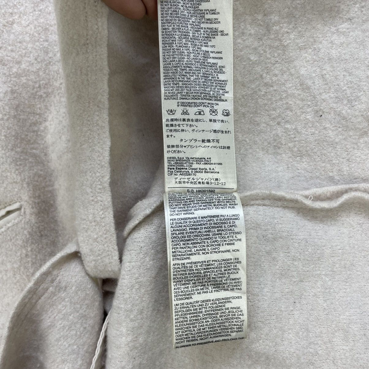 Diesel Diesel Long Coat Jacket Size M / US 6-8 / IT 42-44 - 6 Thumbnail