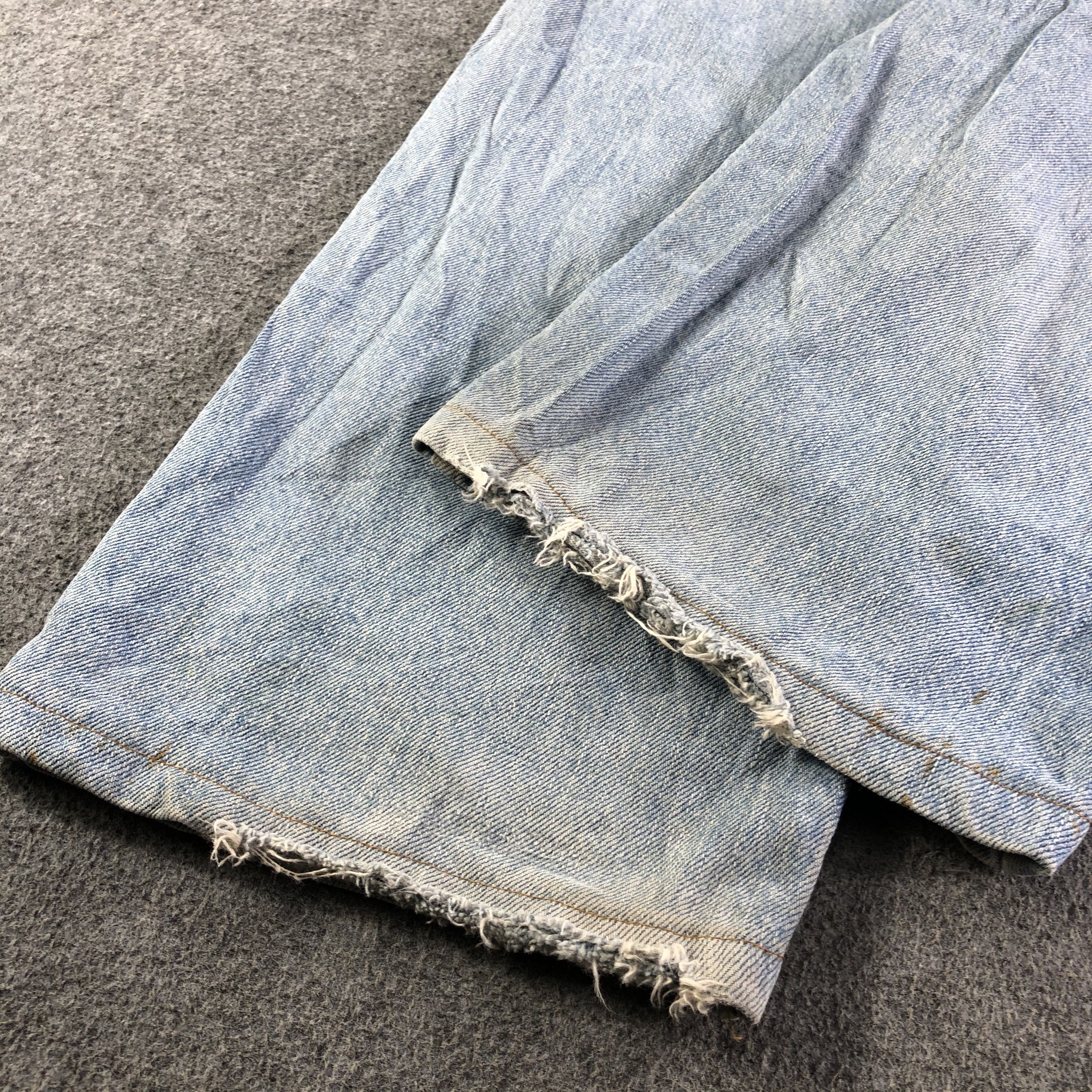 Levi's 90s Vintage Light Wash Levis 505 Jeans-J4187 Size US 38 / EU 54 - 6 Thumbnail