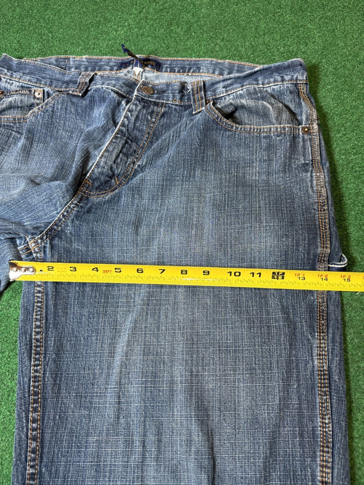 Southpole × U.S. Polo Assn. × Vintage Vtg Y2K Carpenter Baggy Wide Leg Polo 38x32 Wide Leg Jeans Size US 38 / EU 54 - 9 Thumbnail