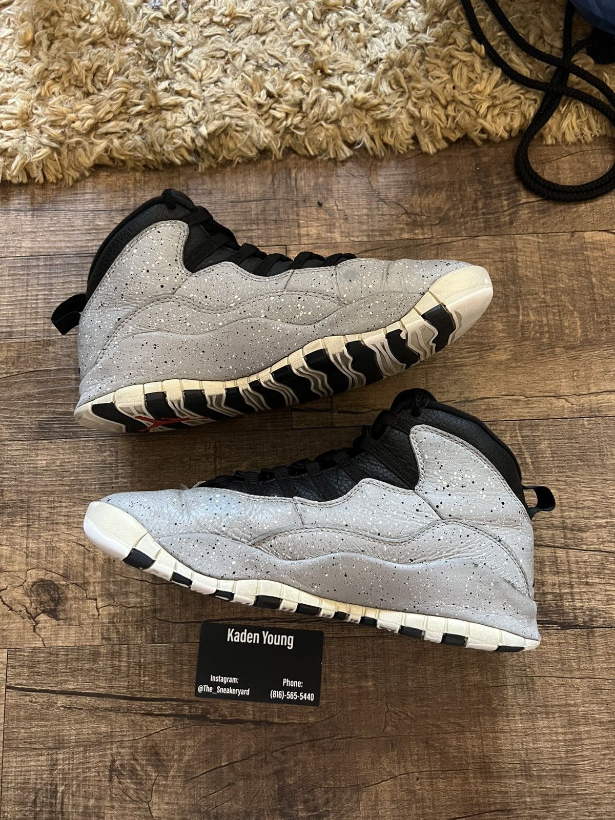 Jordan Brand Air Jordan 10 “Cement” Size US 9 / EU 42 - 2 Thumbnail