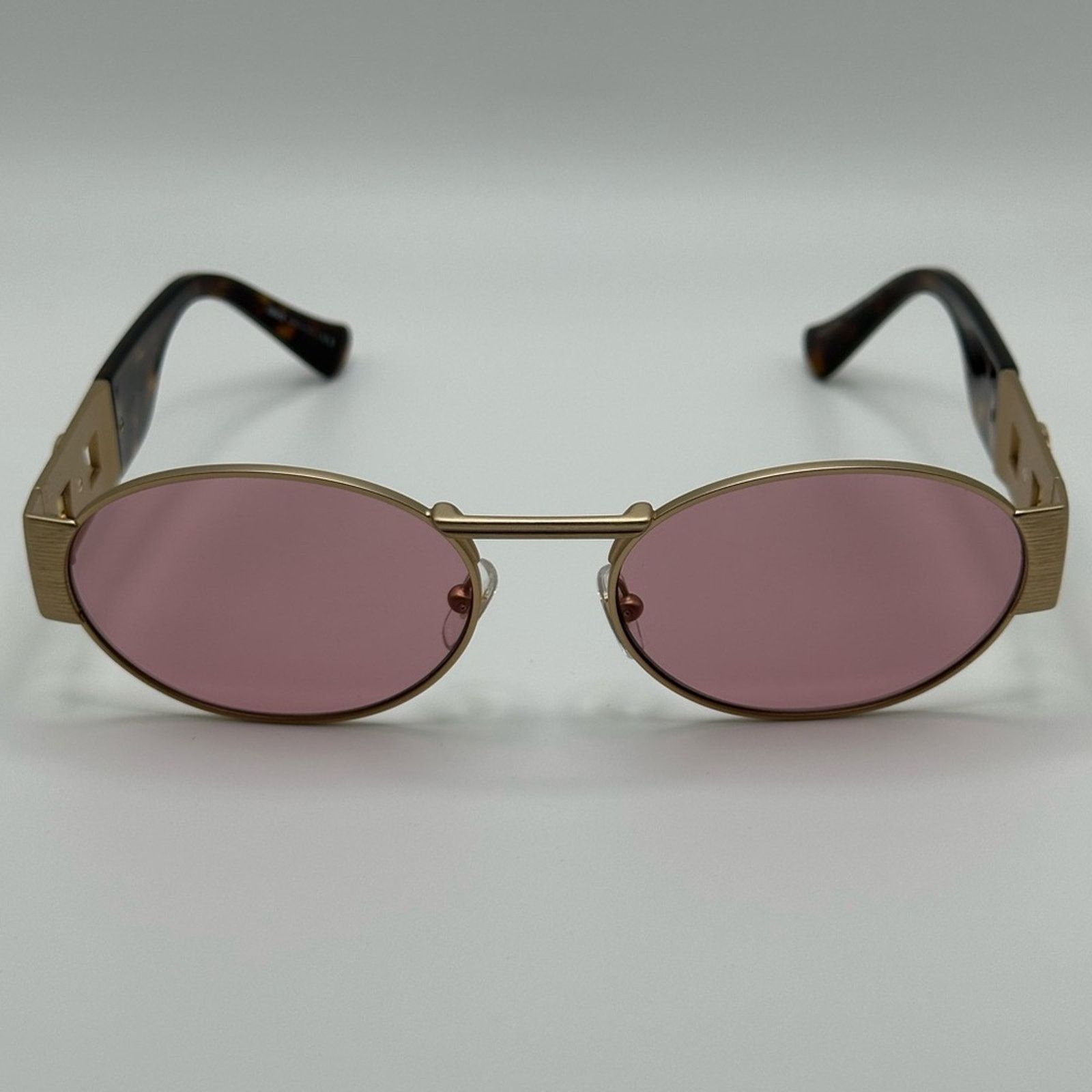 Versace NEW VERSACE VE2264 100284 Matte Gold Light Violet Unisex Size ONE SIZE - 2 Thumbnail