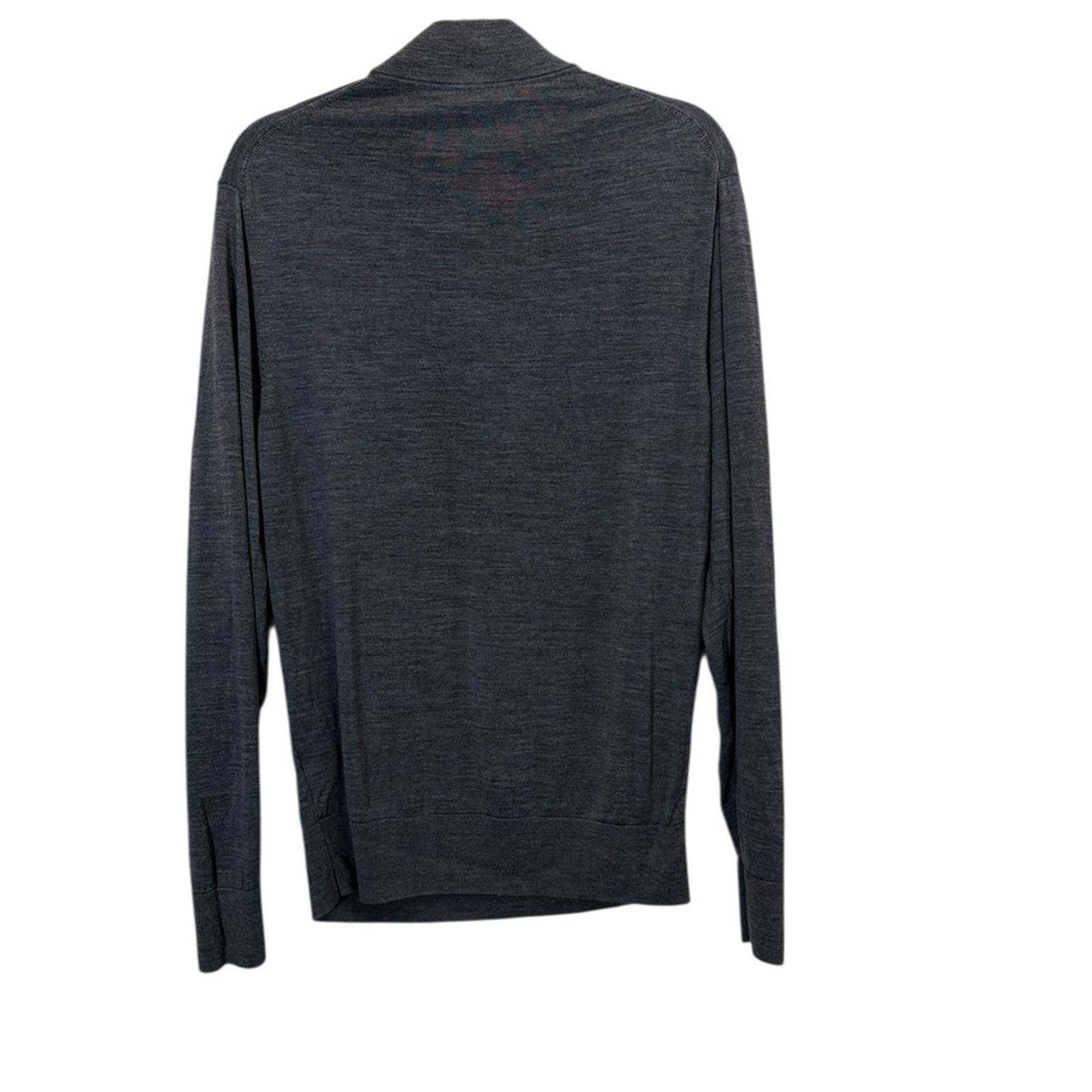Daniel Cremieux Daniel Cremieux Signature Merino Wool 1/4 Zip-Up Sweater XL Size US XL / EU 56 / 4 - 4 Thumbnail