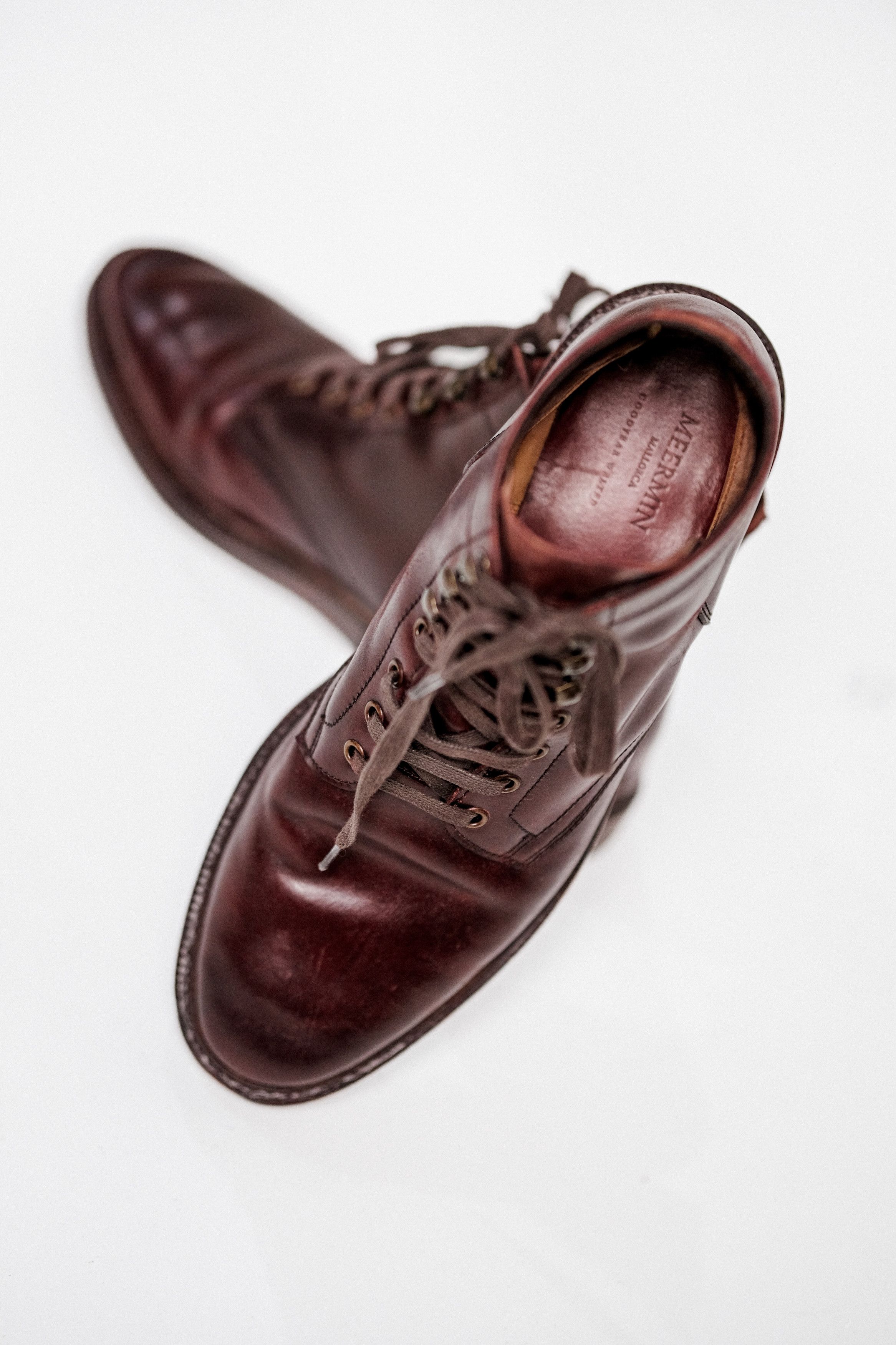 Meermin Meermin Shell Cordovan Boots Original Authentic Size US 7.5 / EU 40-41 - 3 Thumbnail