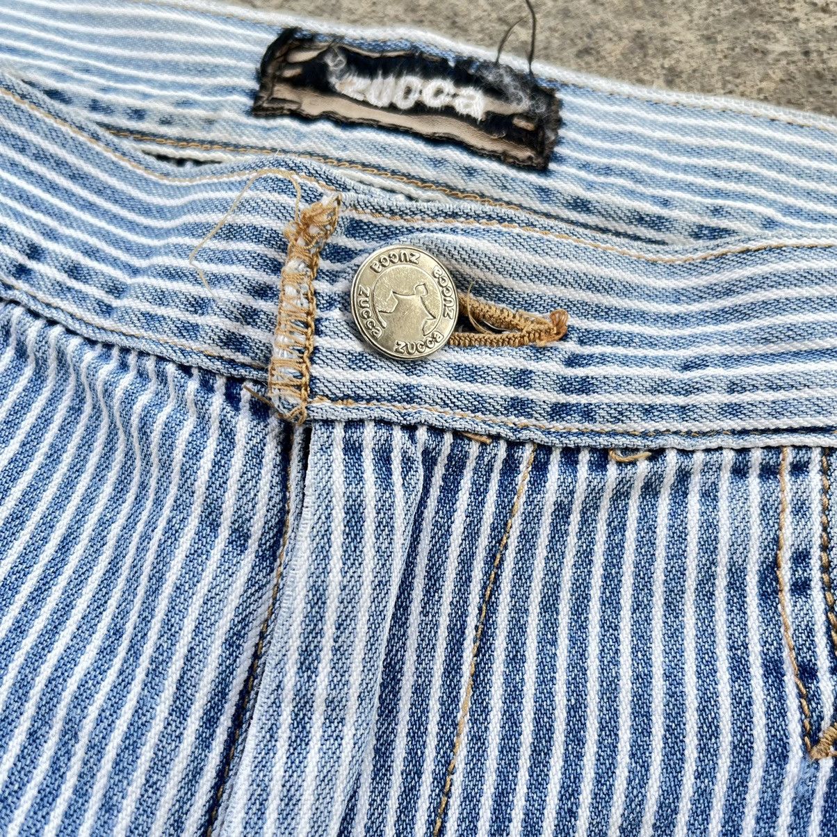 Issey Miyake × Japanese Brand × Zucca Zucca Hickory Baggy Trouser Pants Size 28" / US 6 / IT 42 - 13 Thumbnail