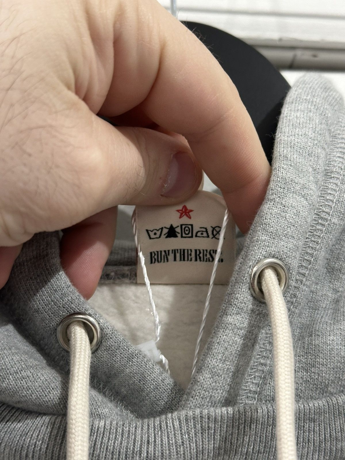 Corteiz Corteiz HMP Contrast Panel Hoodie – Heather Grey Size L Size US L / EU 52-54 / 3 - 6 Thumbnail