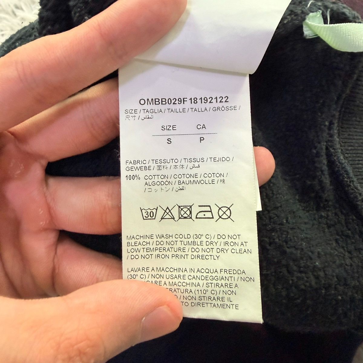 Off-White Off-White Diag Stencil Hoodie Size US S / EU 44-46 / 1 - 5 Thumbnail