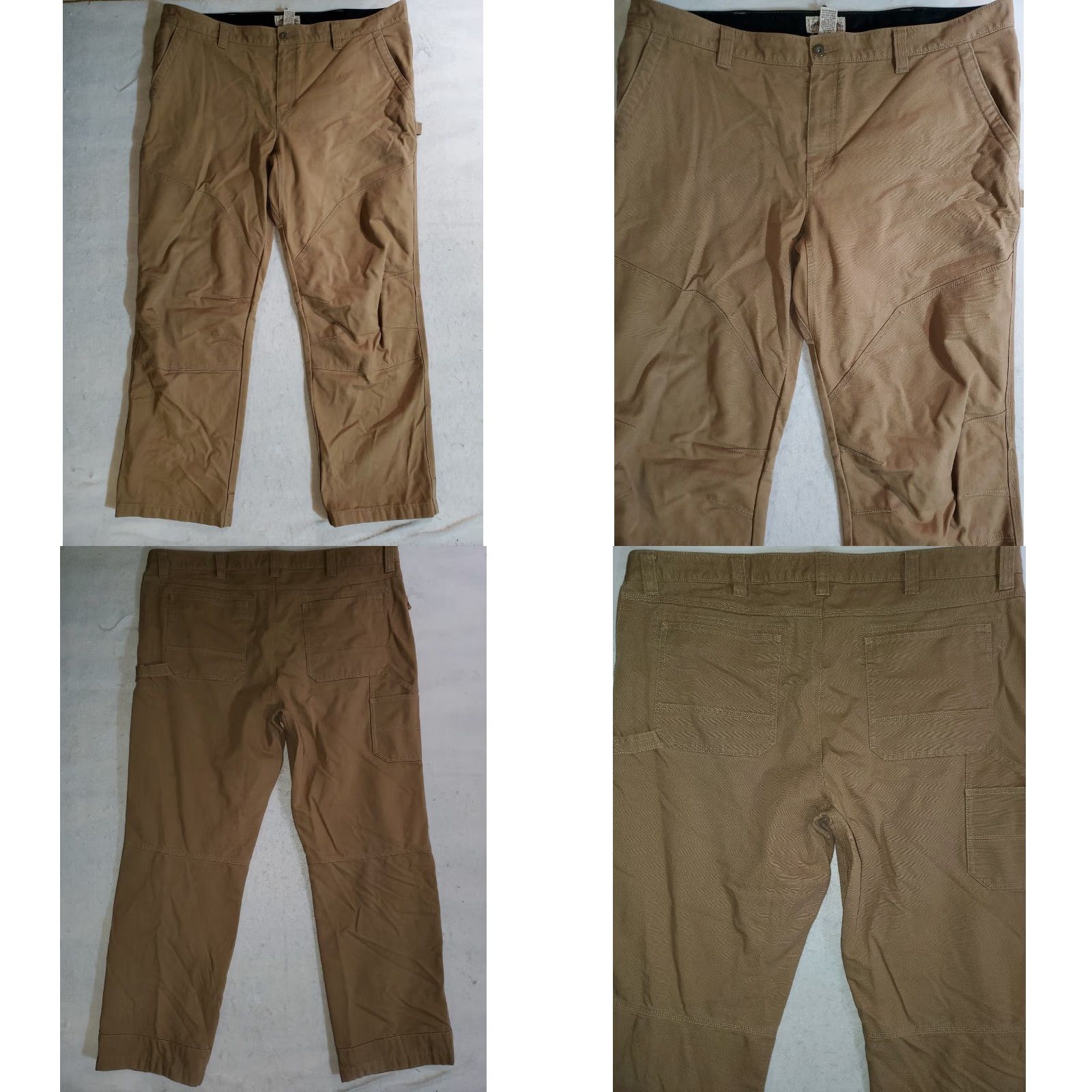 Vintage VINTAGE LL Bean Katahdin Iron Works Pants Mens Sz 42x34 Heavy Work Cargo Style Size US 42 / EU 58 - 9 Thumbnail