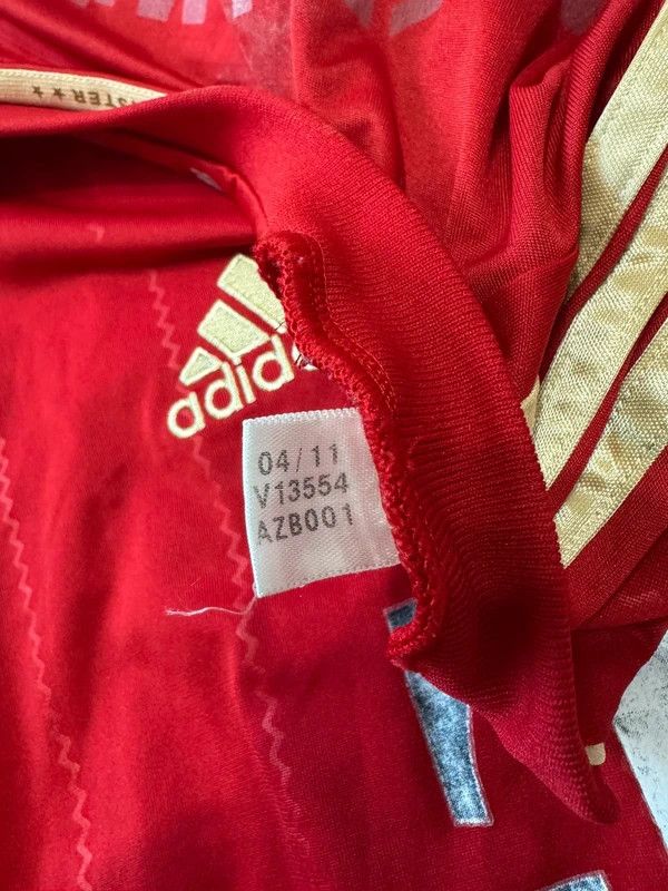 Adidas Adidas Bayern Munich Munchen 2011/12 #7Franck Ribery HomeXXL Size US XXL / EU 58 / 5 - 11 Thumbnail