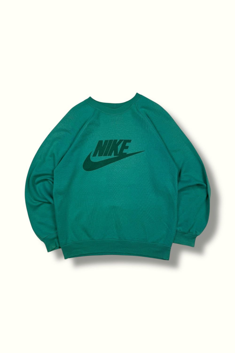 Nike × Vintage Vintage 70s Nike spell out sweatshirt Size US M / EU 48-50 / 2 - 1 Thumbnail