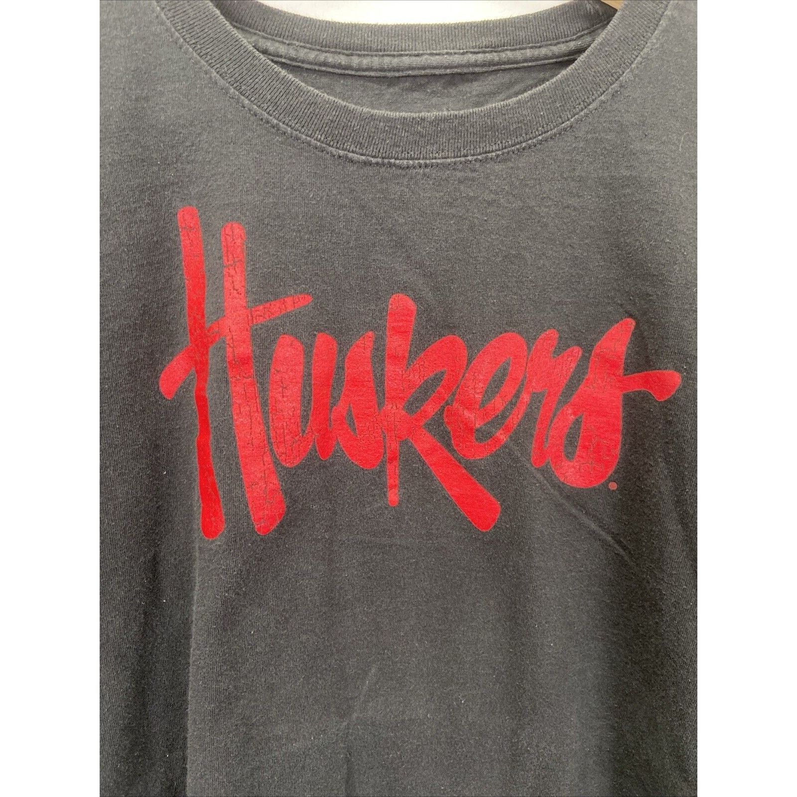 Champion Nebraska Huskers Champion Football Logo T-Shirt Size Large Size US L / EU 52-54 / 3 - 2 Thumbnail