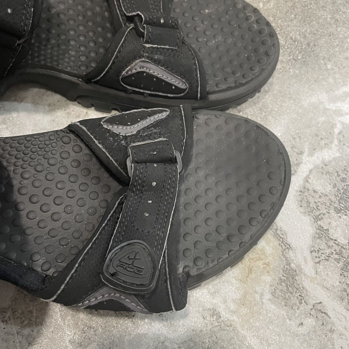 Nike Vintage 90s Nike ACG Sandals shoes slip on swoosh court shox Size US 5 / EU 37 - 2 Thumbnail