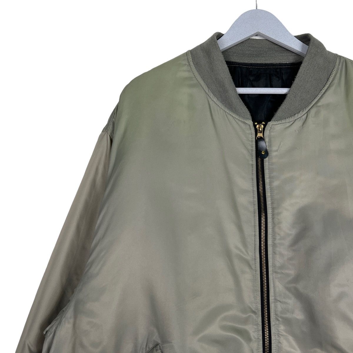 Japanese Brand 🔥 RARE RIOT RIOT MA-1 DESTROY BOMBER JACKET Size US XXL / EU 58 / 5 - 4 Thumbnail